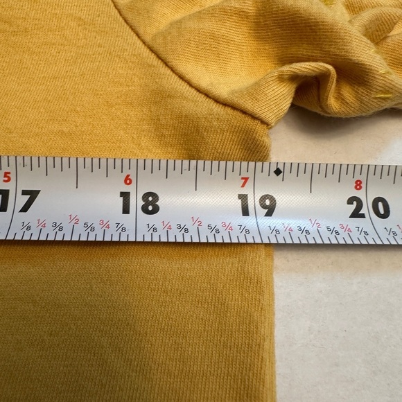 BRIXTON Men's Size Small T-Shirt Alpha Block Weller Yellow Color - Picture 5 of 7